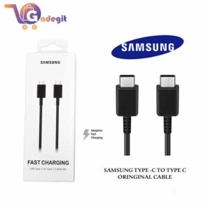 fast charge your devices with the samsung type c to type c original cable
